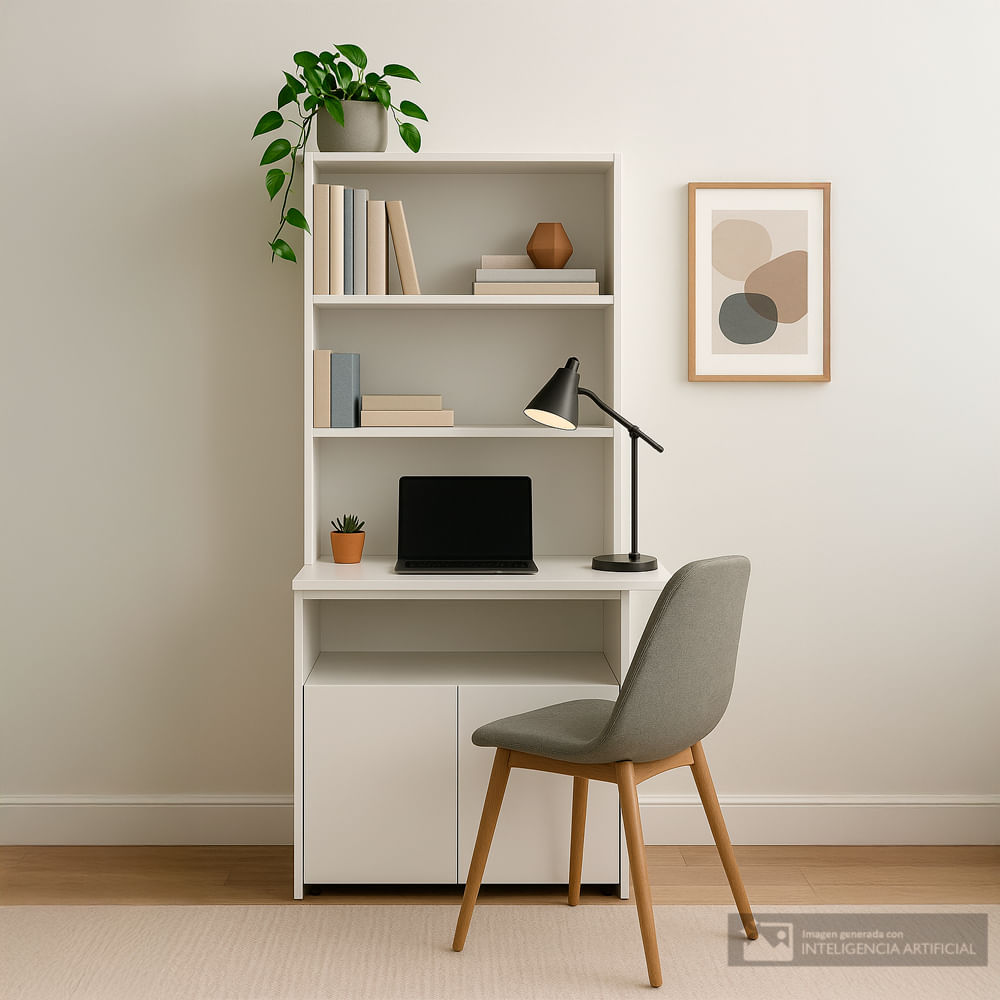 Escritorio con librero Duo