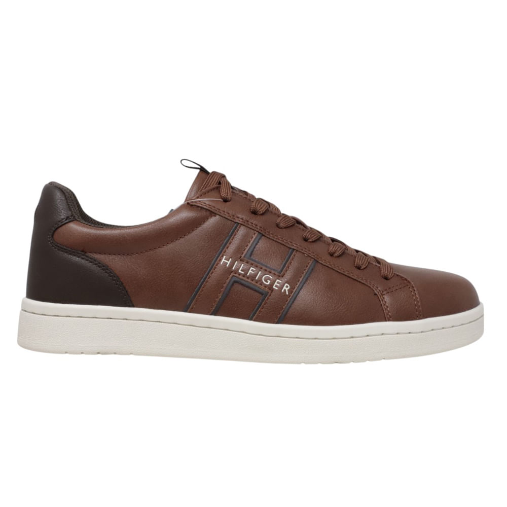 Zapato casual Tommy  Hilfiger café para hombre