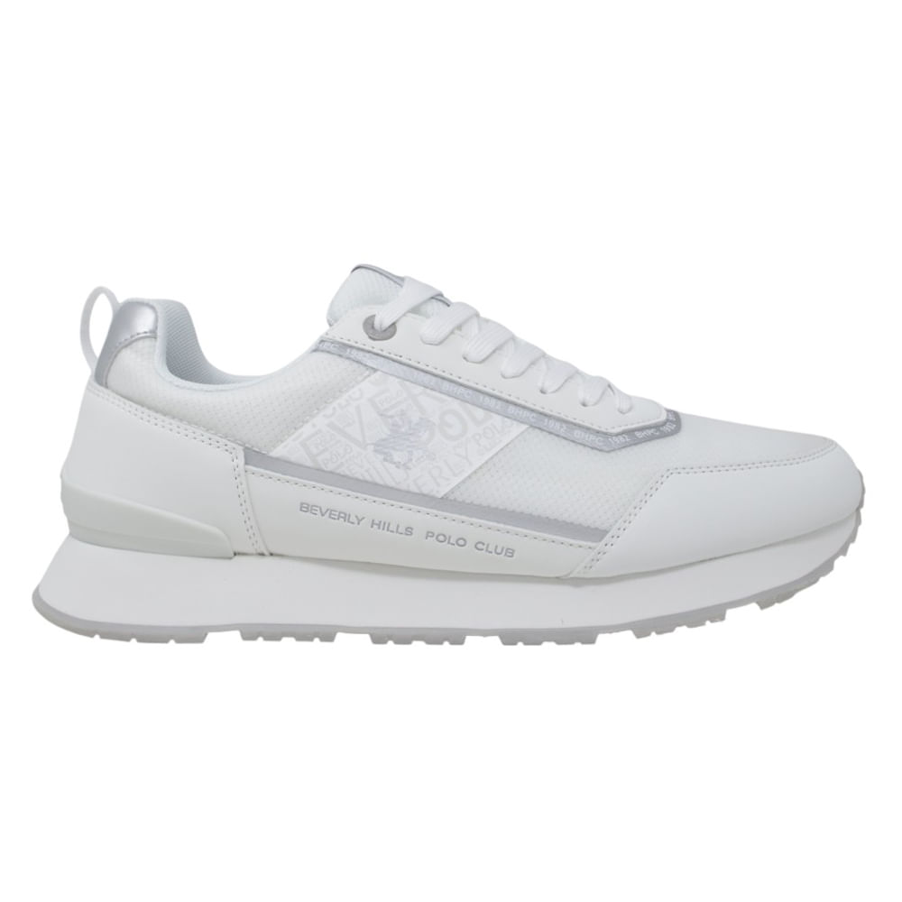 Zapato casual Beverly Hills Polo Club blanco para hombre