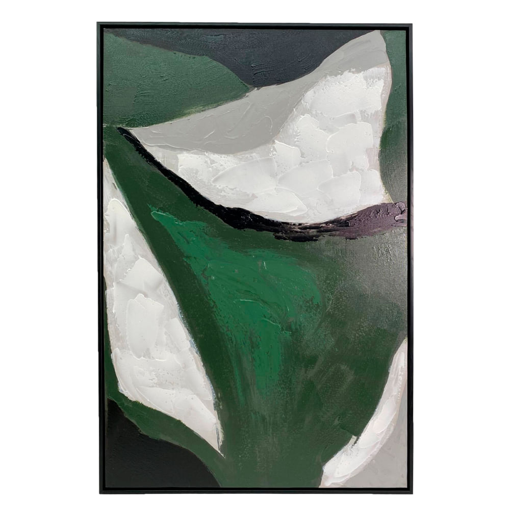 Cuadro decorativo abstracto 60x3.5x90 cm