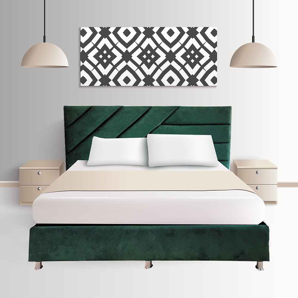 Respaldo con pie de cama King