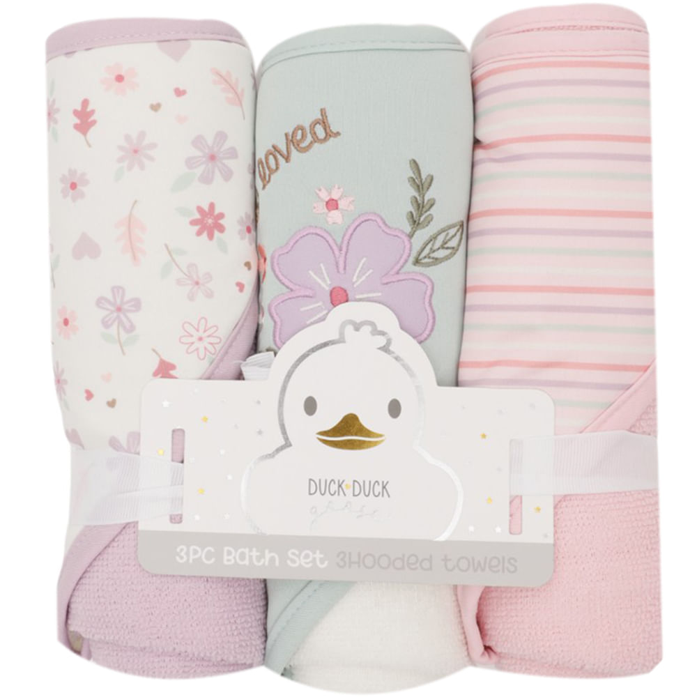 Set de 3 toallas para bebé