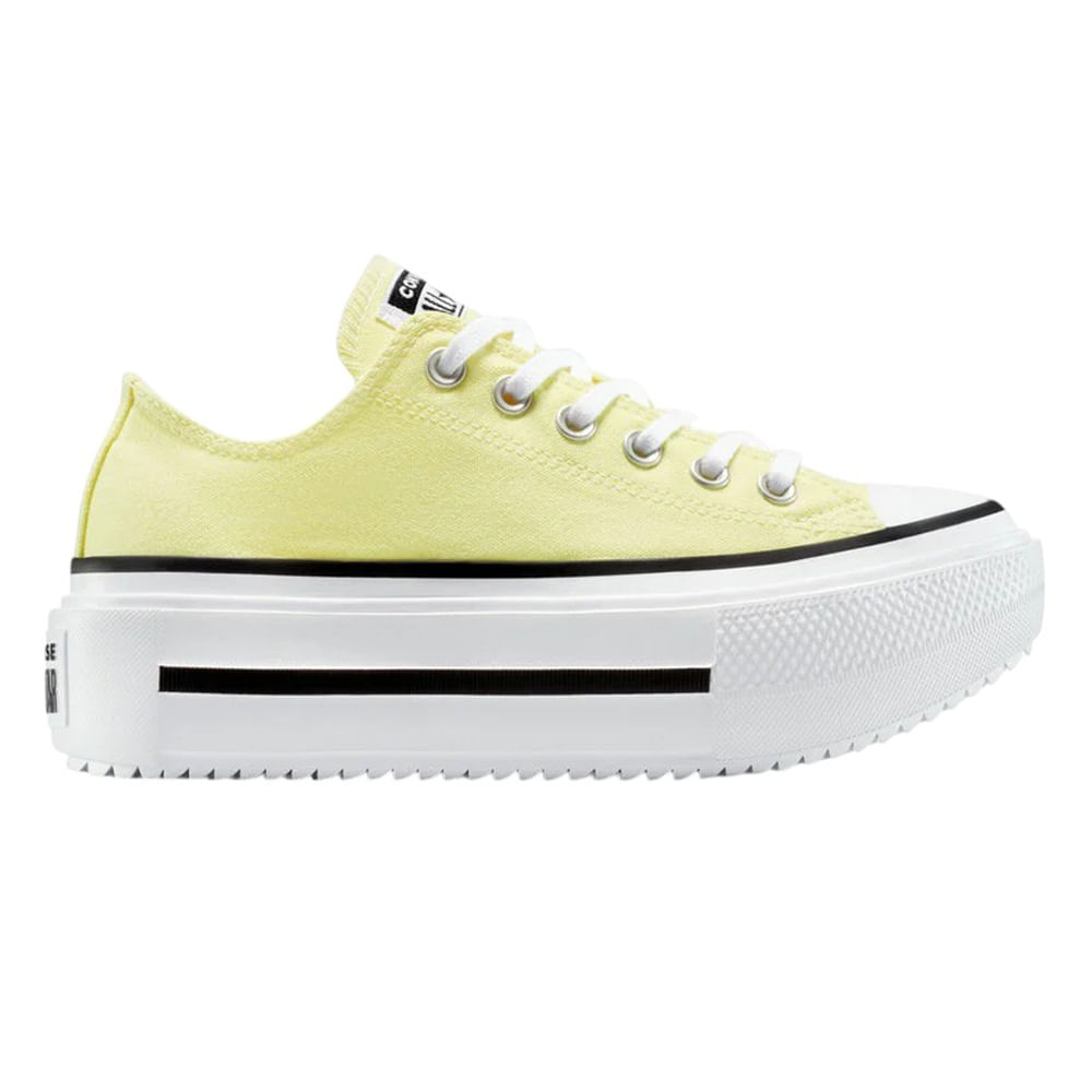 Zapato  Converse Lift Double Stack casual amarillo para mujer