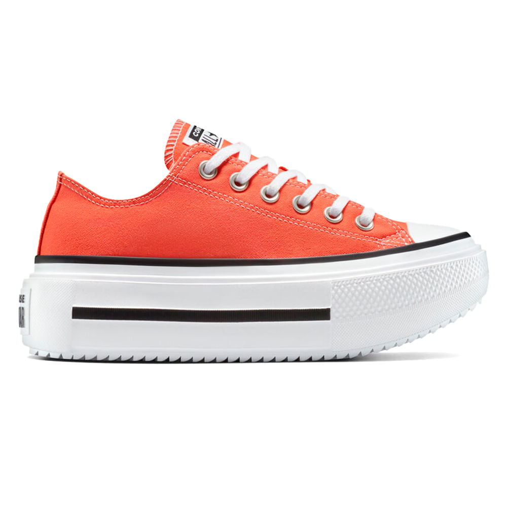 Zapato  Converse Lift Double Stack casual rojo para mujer