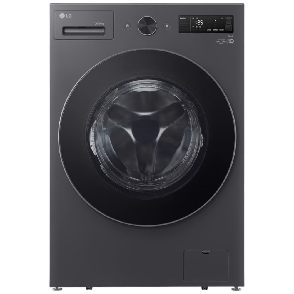 Lavadora automática carga frontal 20kg WM20EGNT6PC LG