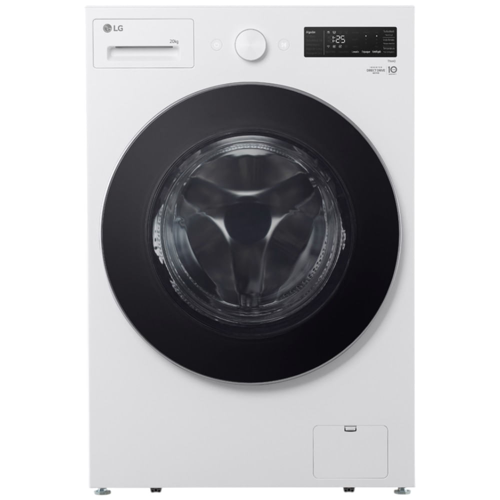 Lavadora automática carga frontal 20 kg WM20EWNT6PC LG