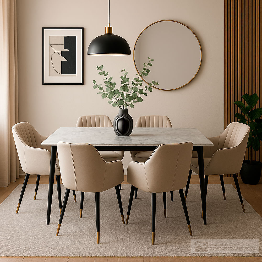 Juego de Comedor Dubai 6 personas