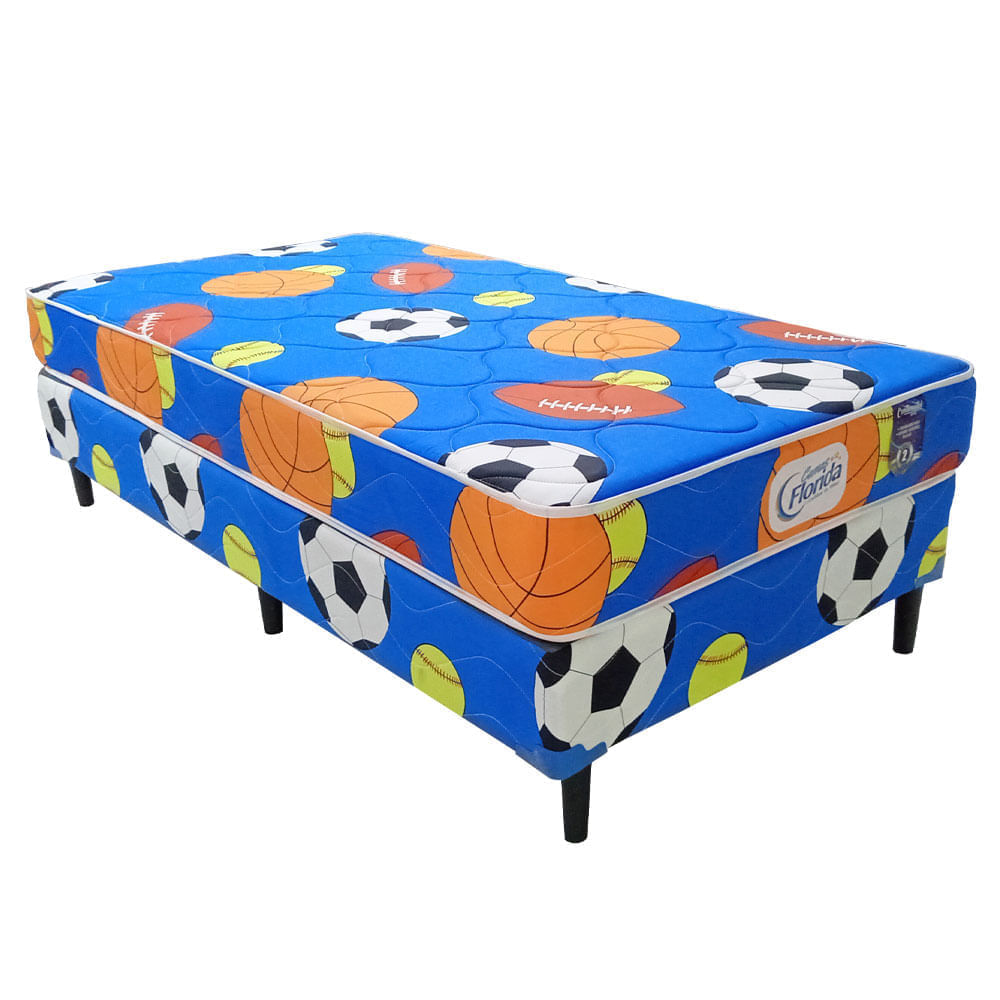 Cama Florida De Espuma Comfort Firme - Power Foam Infantil
