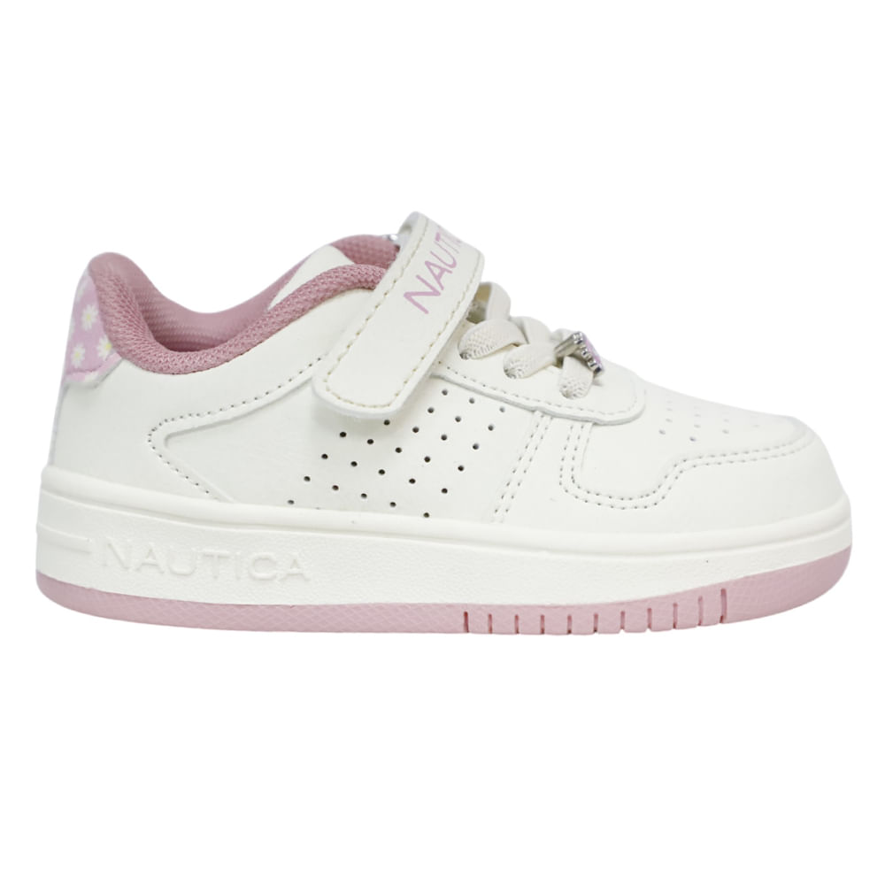 Calzado casual Nautica blanco para niña bebé