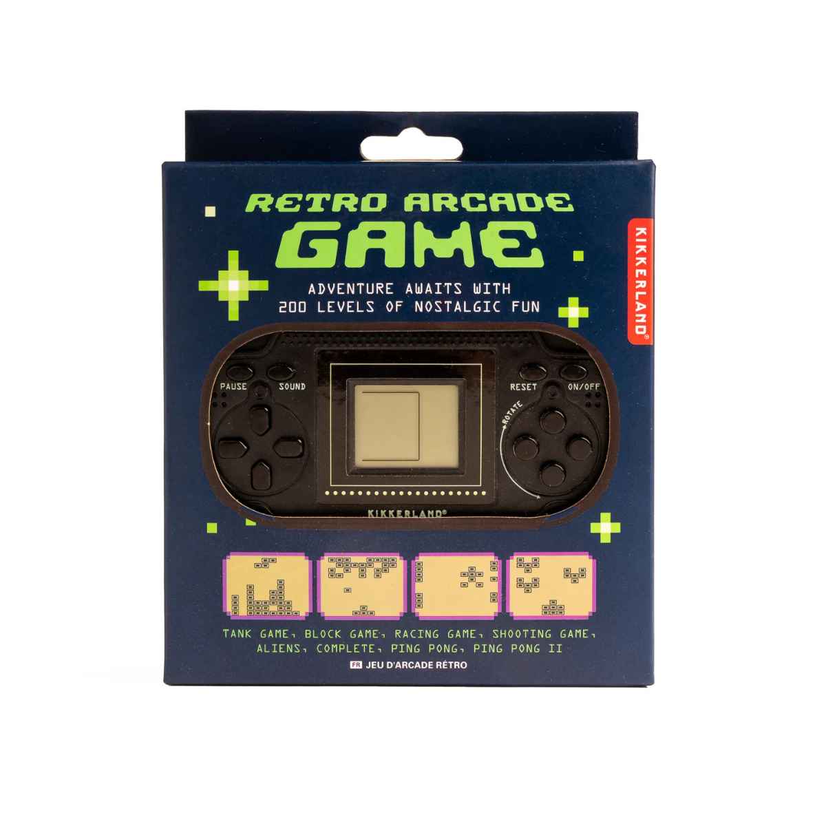 Video Consola Retro Arcade Game Negra (Us186-Bk)