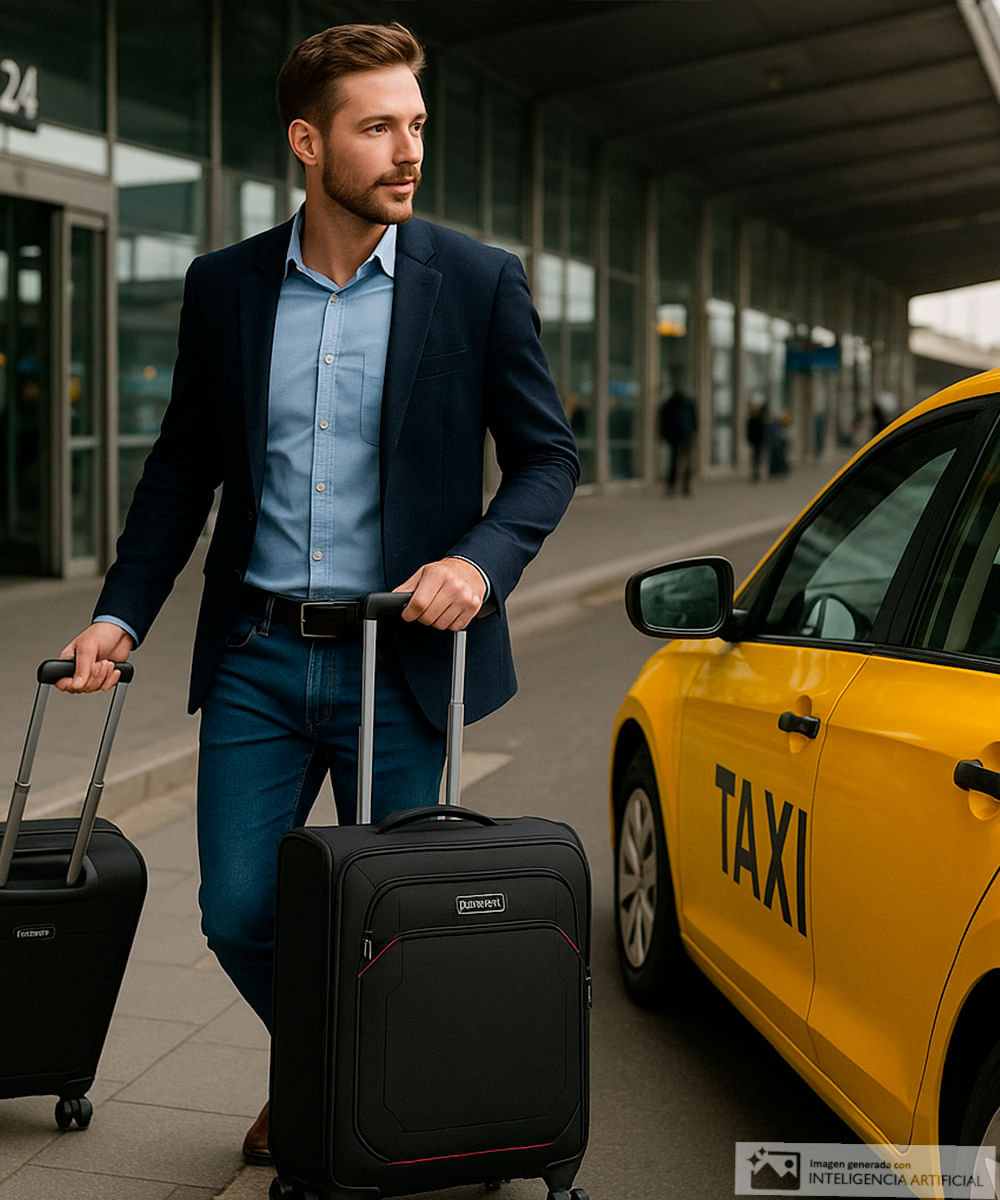 Maleta Swissbrand mediana Celtic negra