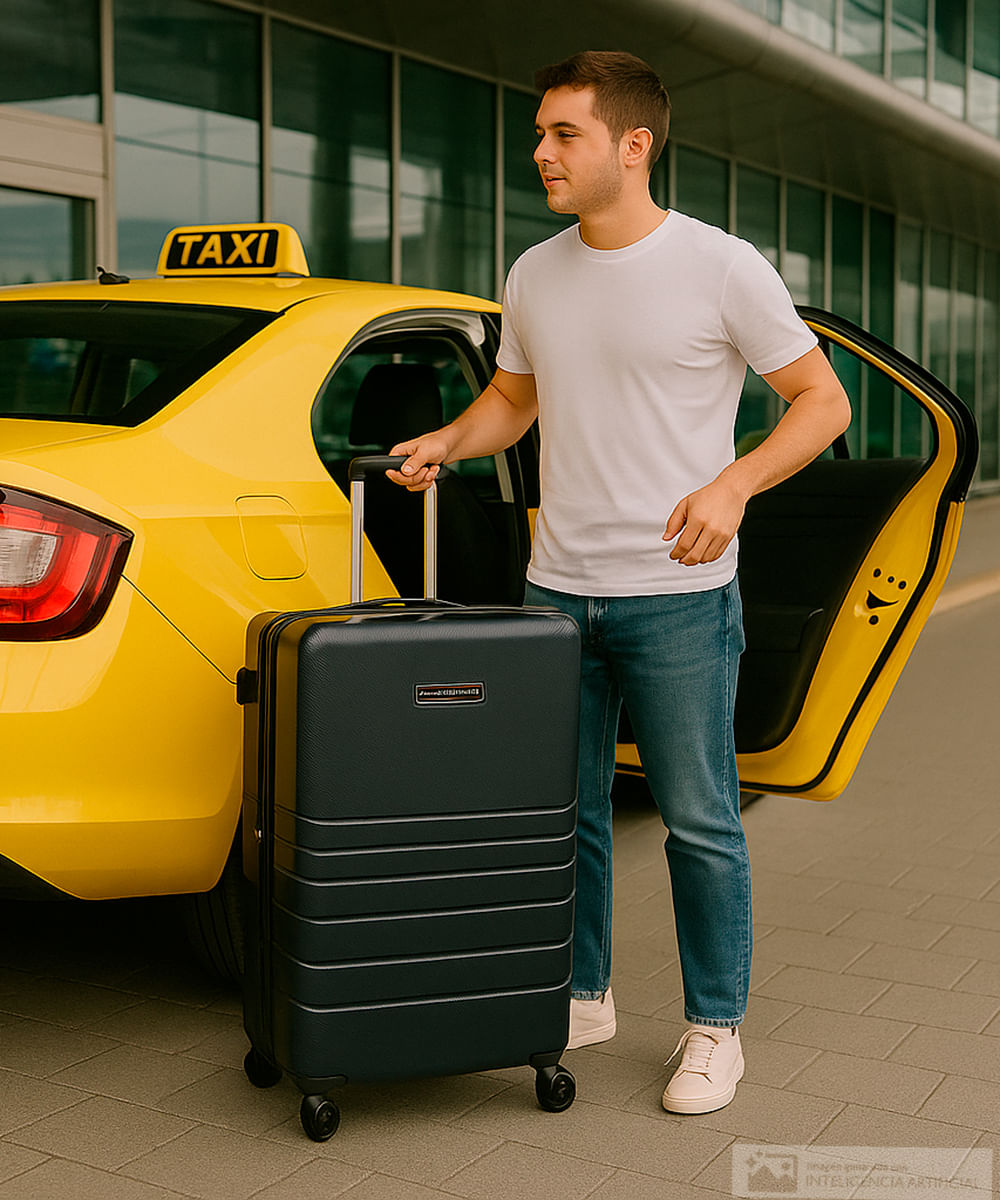 Maleta Swissbrand grande clark azul navy