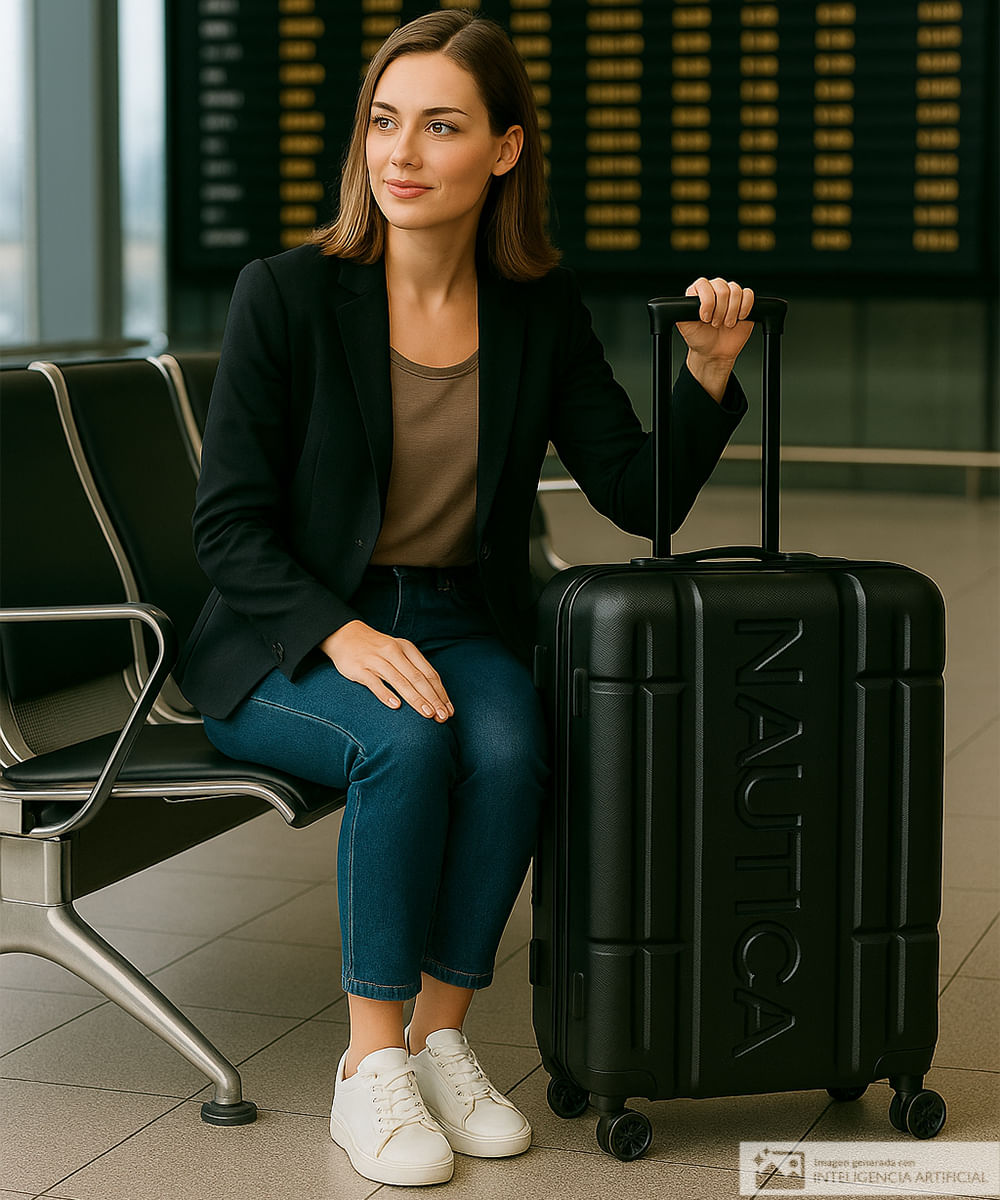 Maleta Nautica mediana negra