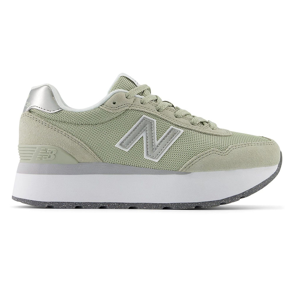 Zapato New Balance 515H casual verde para mujer