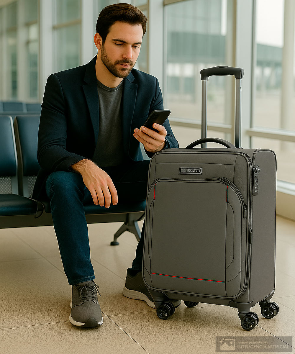 Maleta Swissbrand mediana Celtic gris oscuro