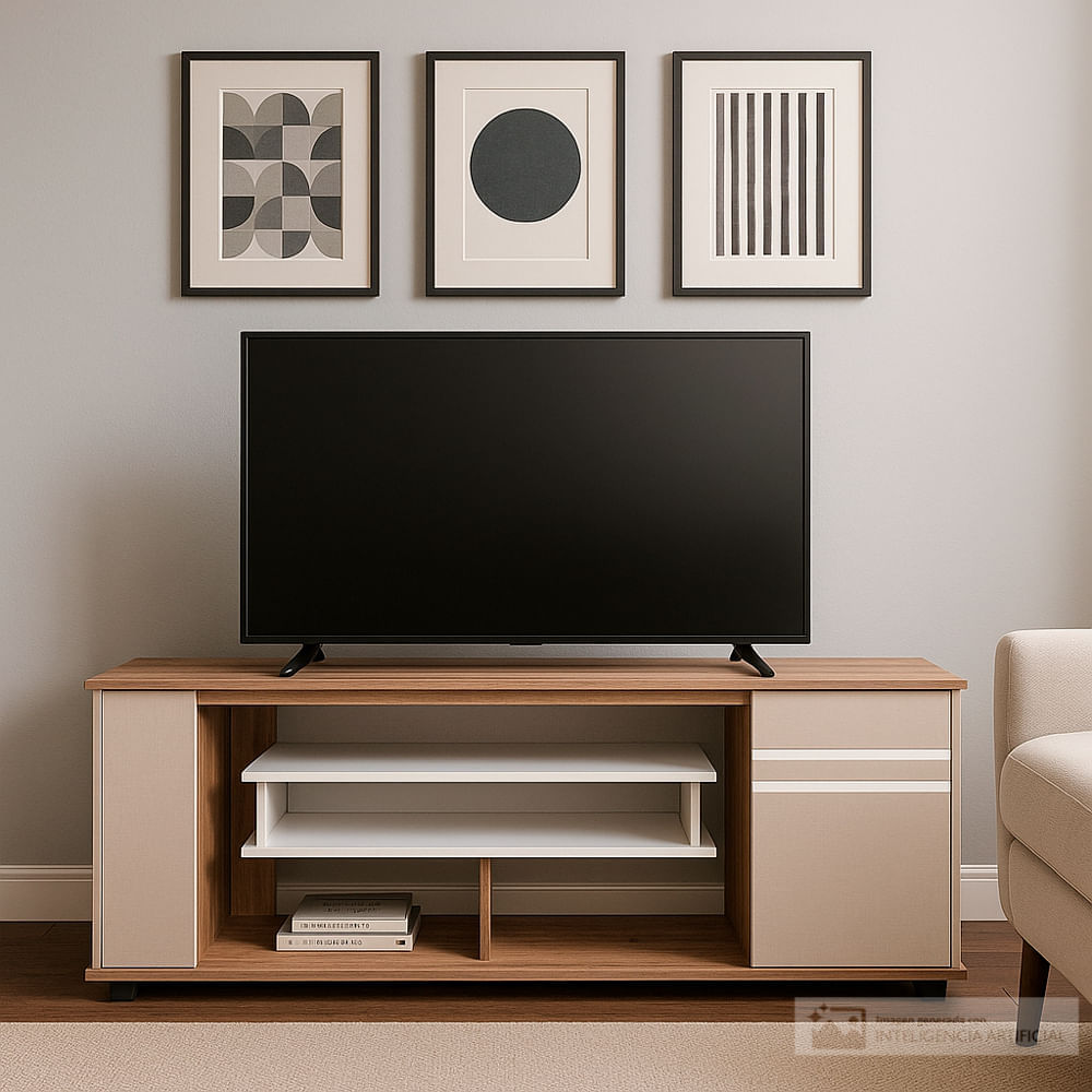 Rack TV 70" (177.8 cm) Havana y Arizona/ Holanda