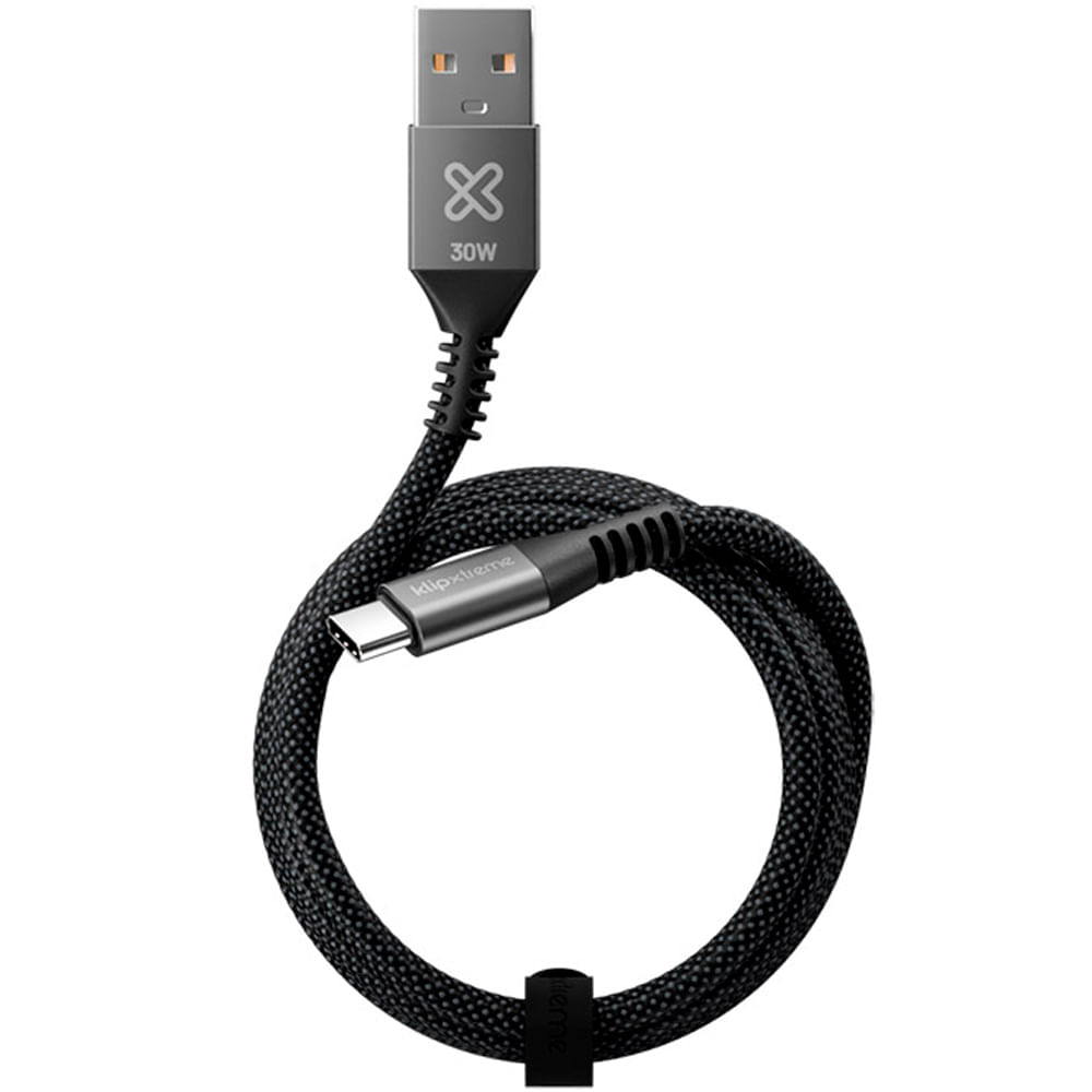 Cable trenzado tipo A - C  PowerGo 30W 1.8mt
