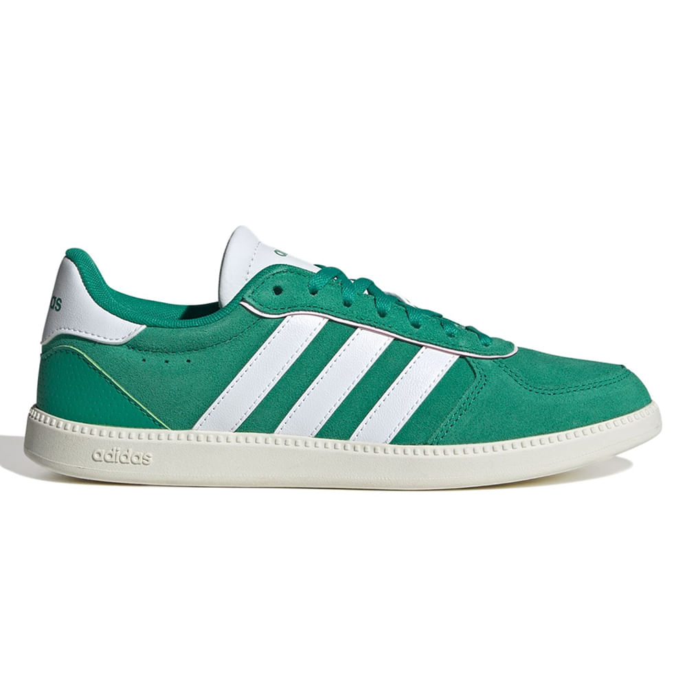 Zapato Adidas Breaknet Sleek casual color verde para mujer