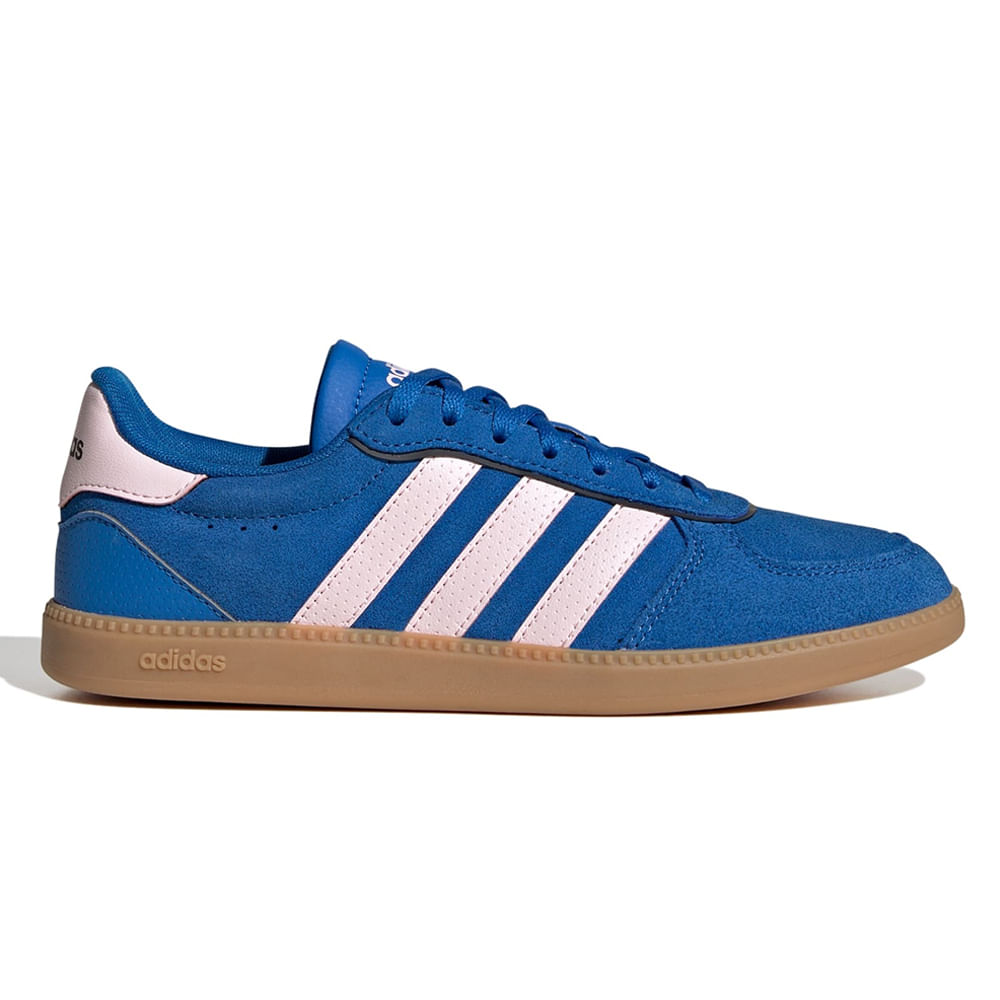 Zapato Adidas Breaknet Sleek casual color azul para mujer