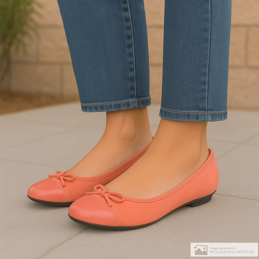 Zapato casual Orange color rosado para dama