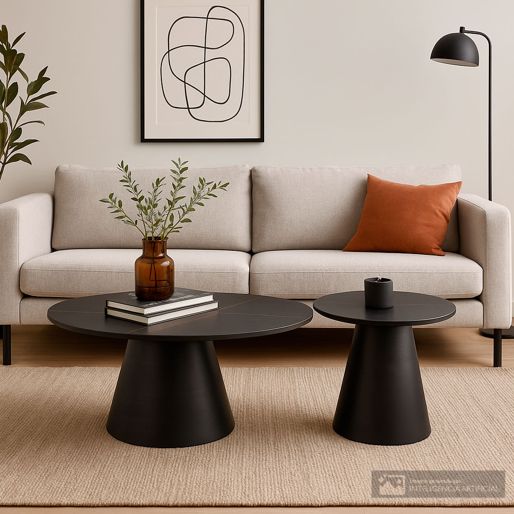 Set de 2 mesas de centro