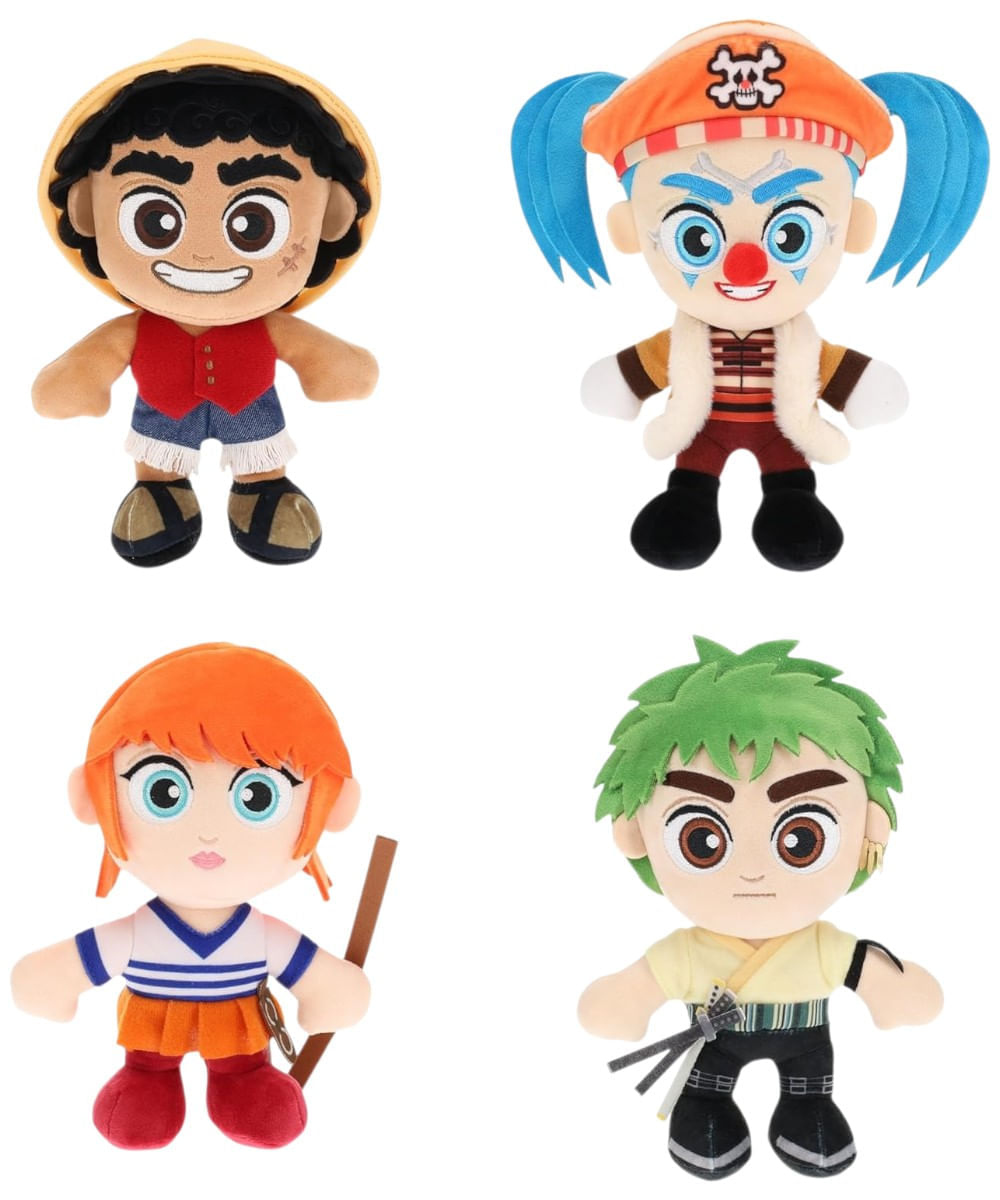 Surtido 1 pieza peluche coleccionable 20.3 cm One piece