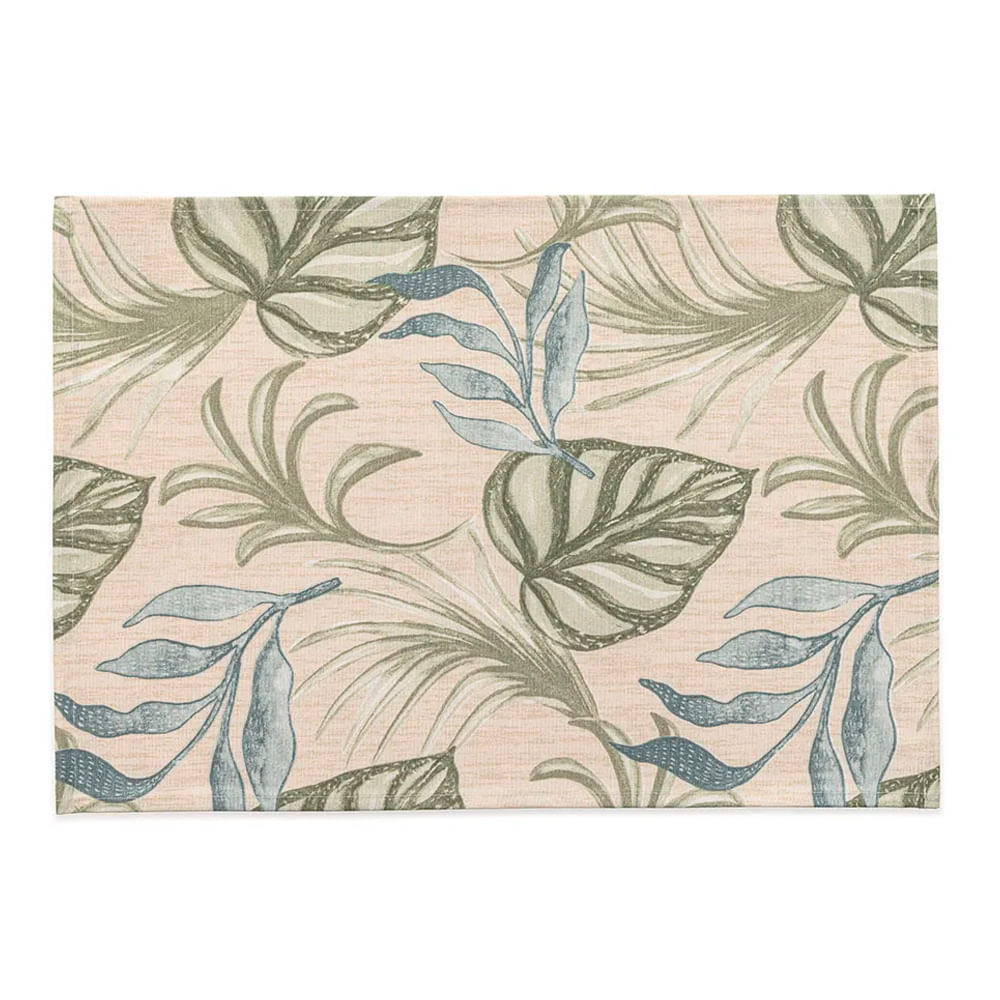 Individual rectangular para mesa estampado 32x47 cm