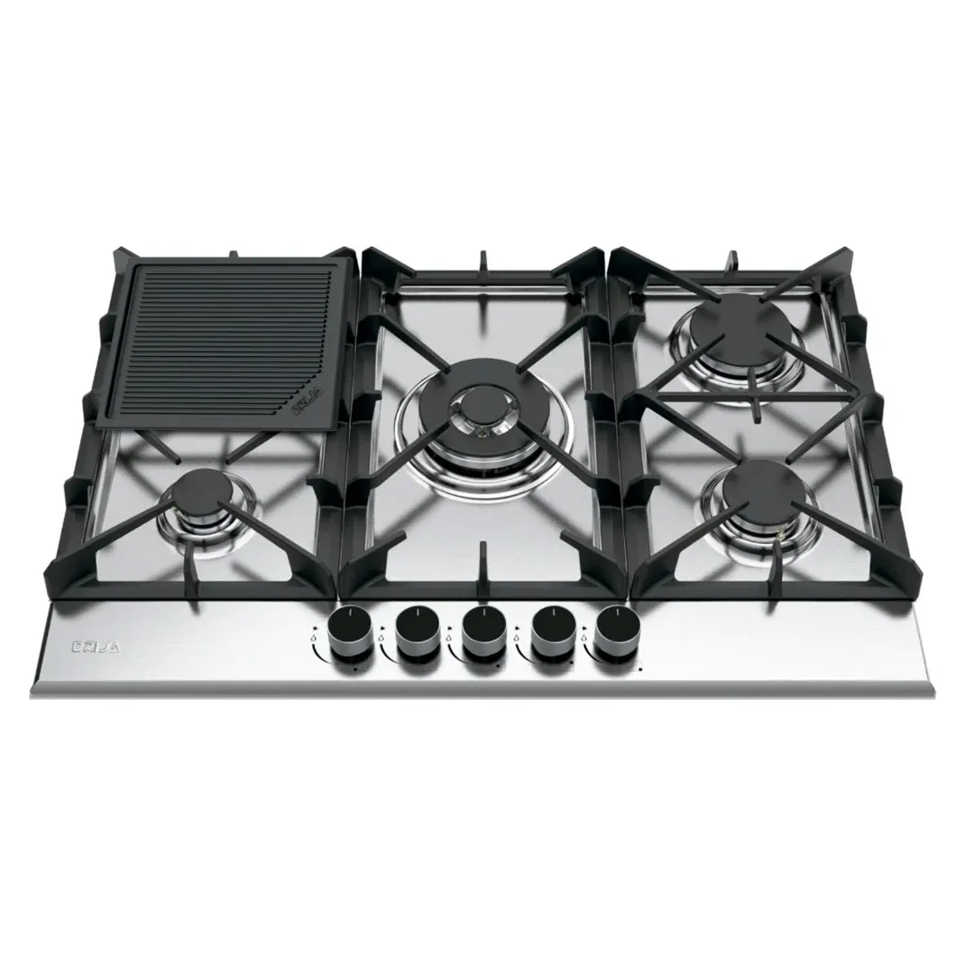 Cocina empotrable 5 quemadores a gas 76 cm (30") MILÁN 76 PRO Drija