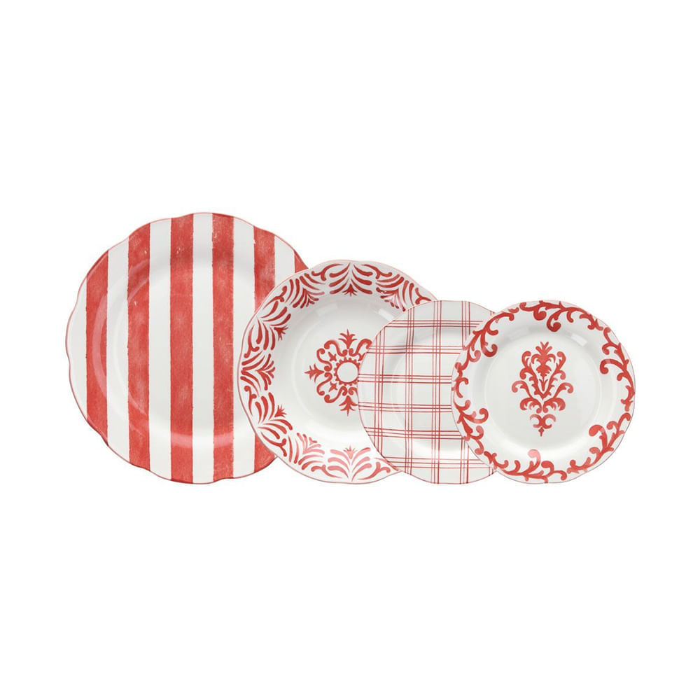 Vajilla 18 piezas Cappettata Riviera