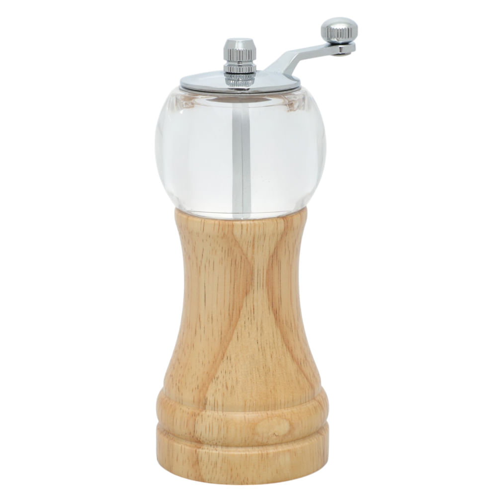 Pimentero de madera y acero 6x15 cm