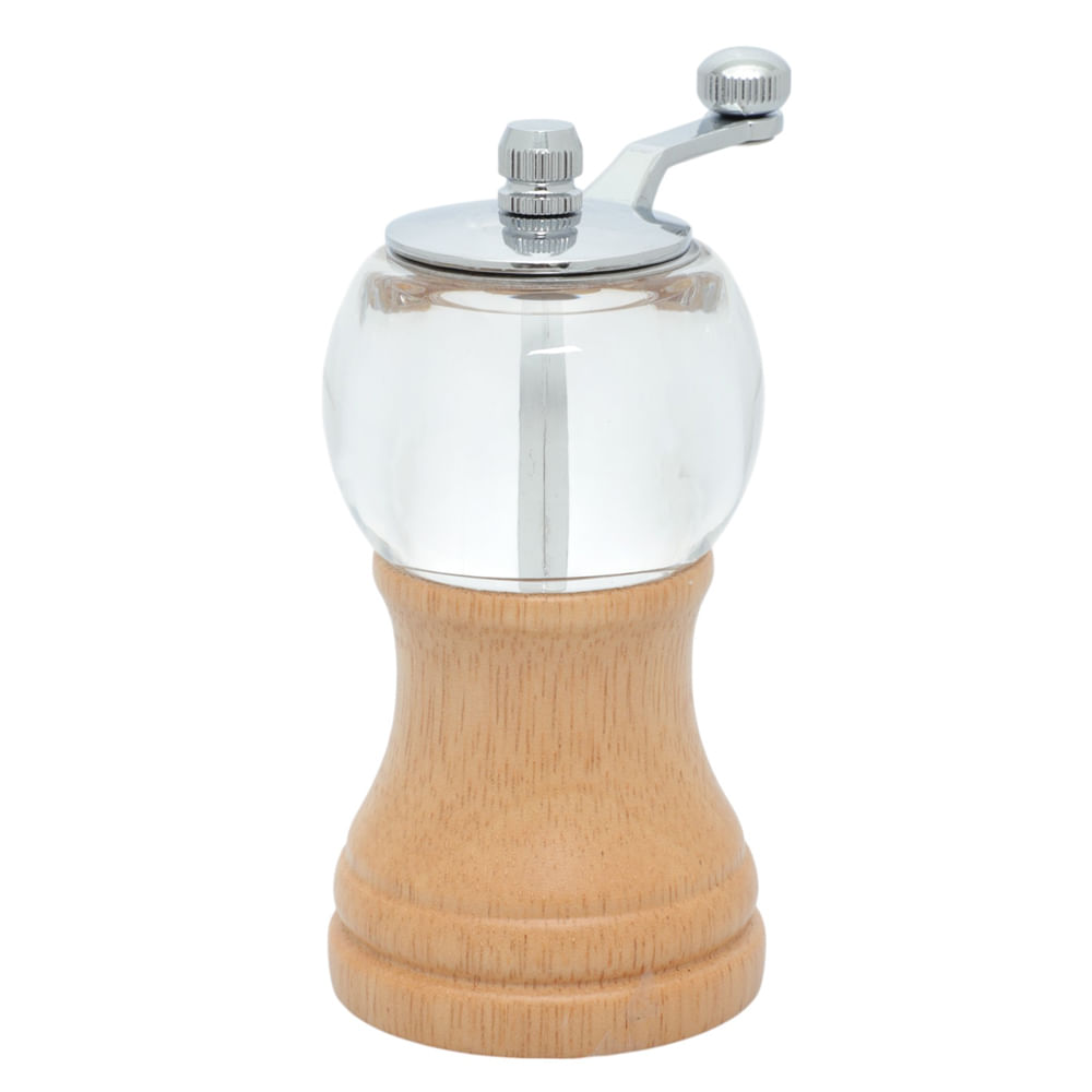 Pimentero de madera y acero 6x12 cm