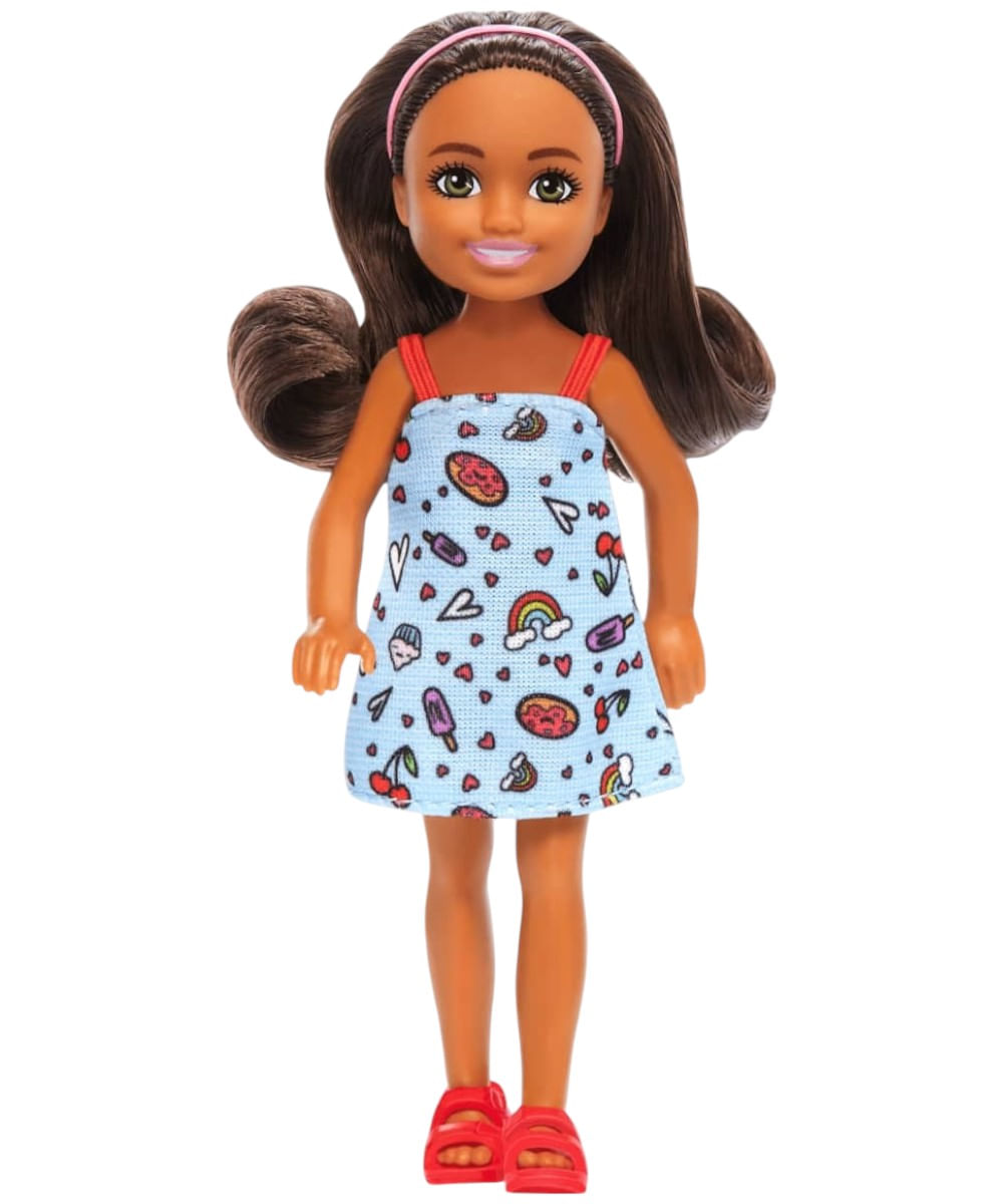 Barbie Muñeca Chelsea Amigos con atuendos de moda temáticos