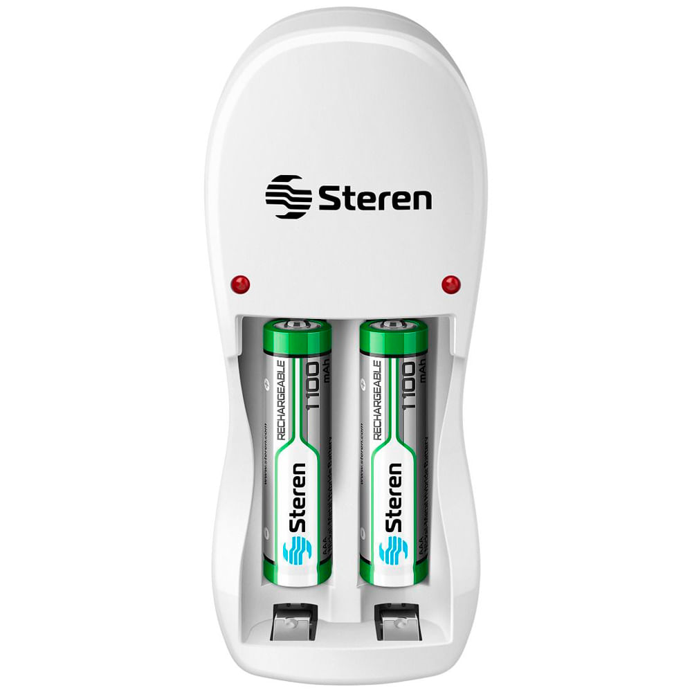 Mini cargador de baterías AA y AAA