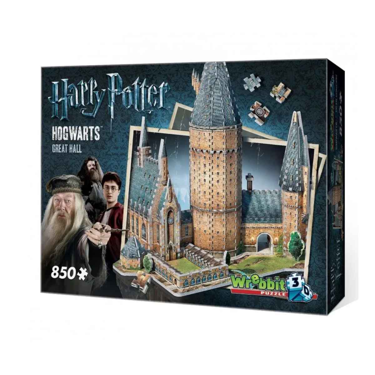 Rompecabezas 3D Hogwarts Great Hall 850 Pieces (W3D-2014)