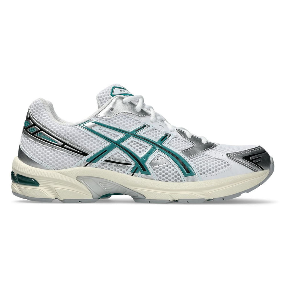 Zapato deportivo Asics Gel-1130 color blanco/verde para mujer