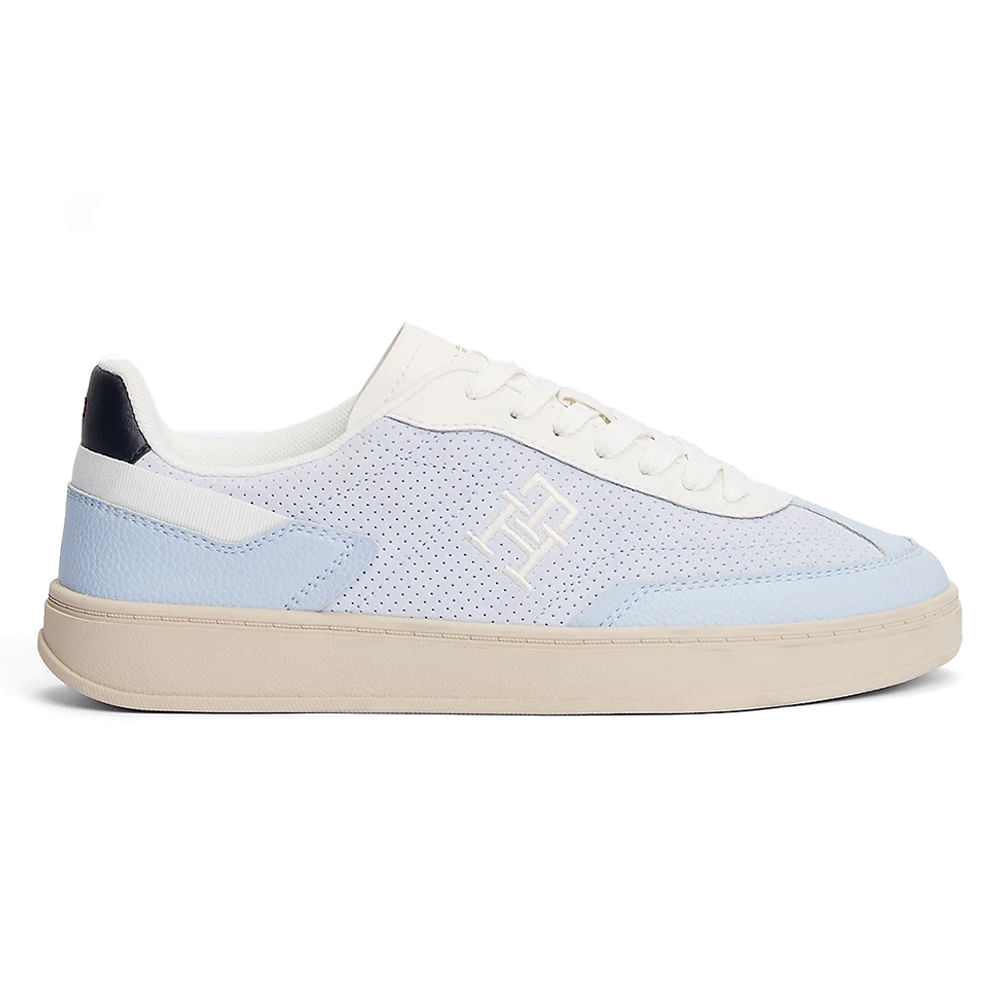 Zapato casual Tommy Hilfiger color celeste para mujer