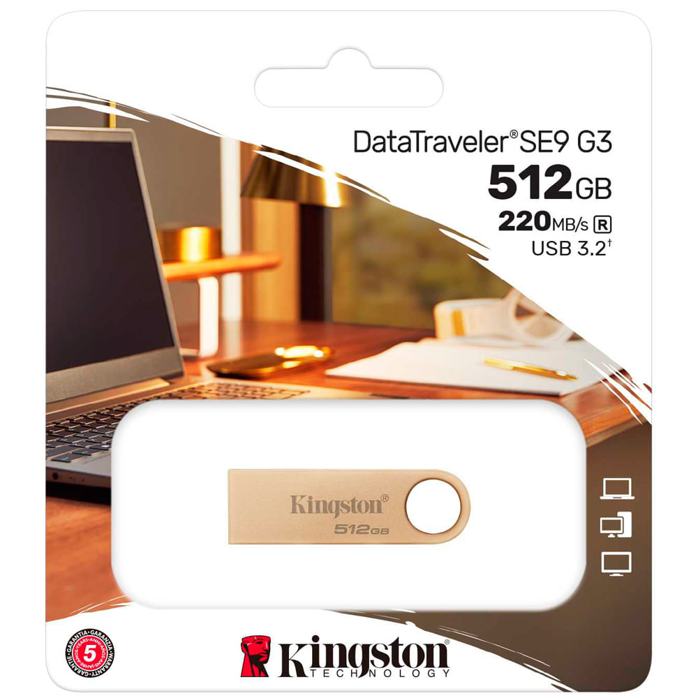 Memoria USB 3.2 Gen 1 data traveler SE9 G3 512GB