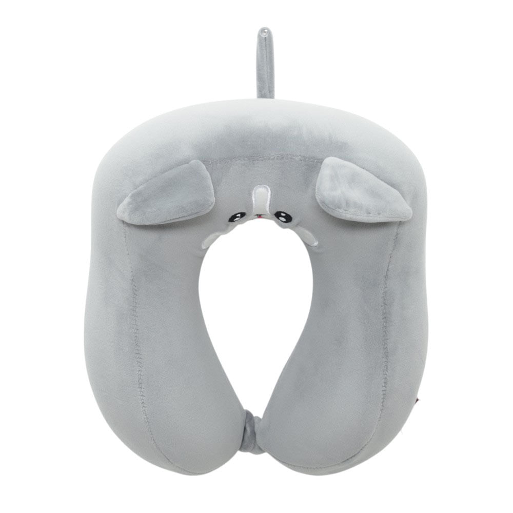 Cojín infantil de viaje con diseño animal 24x27 cm