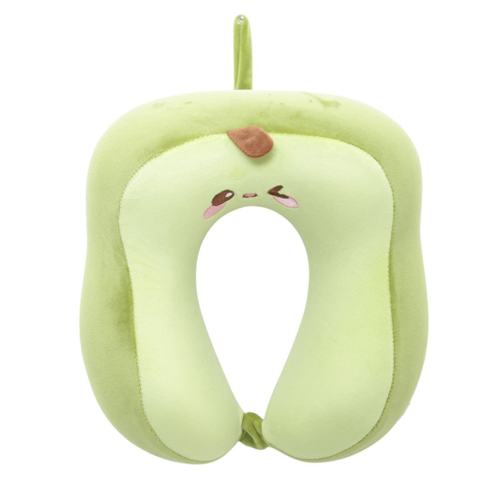 Cojín infantil de viaje con diseño de vegetales 24x27 cm