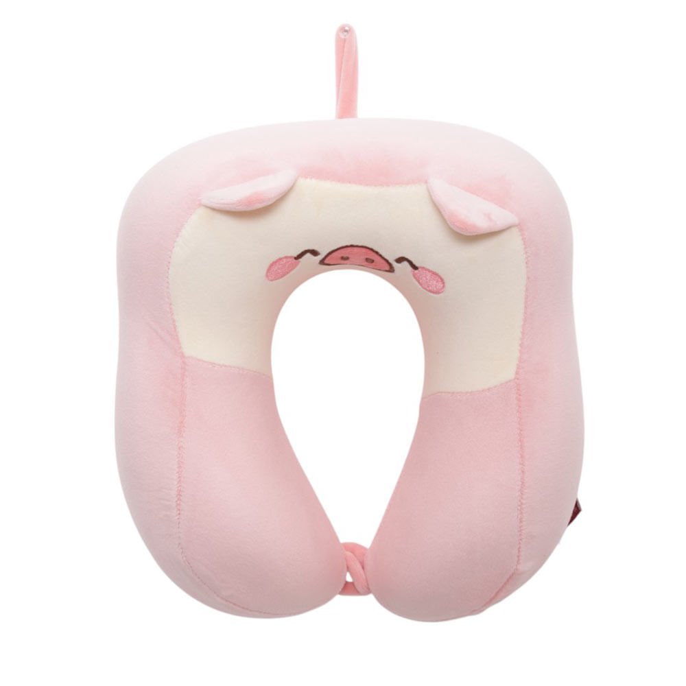 Cojín infantil de viaje con diseño animal 24x27 cm