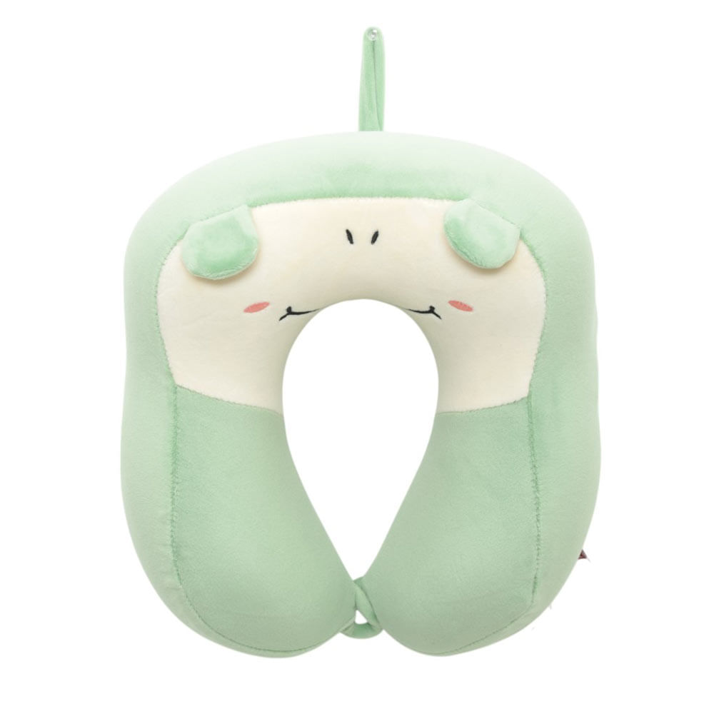 Cojín infantil de viaje con diseño animal 24x27 cm