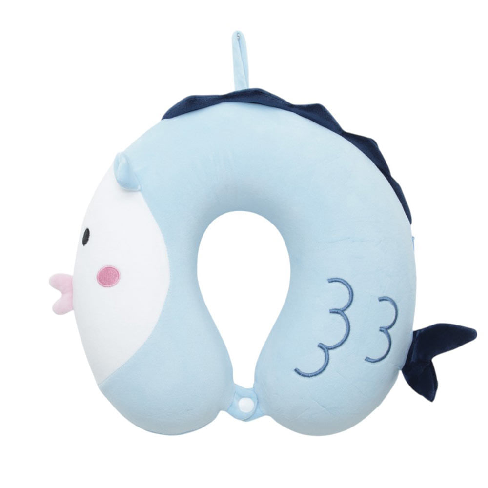 Cojín infantil de viaje con diseño animal 30x30 cm