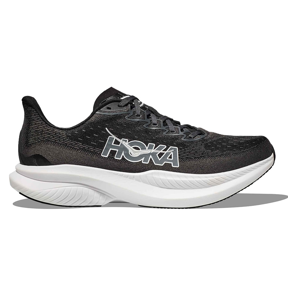 Zapato Hoka Mach 6 deportivo negro para hombre