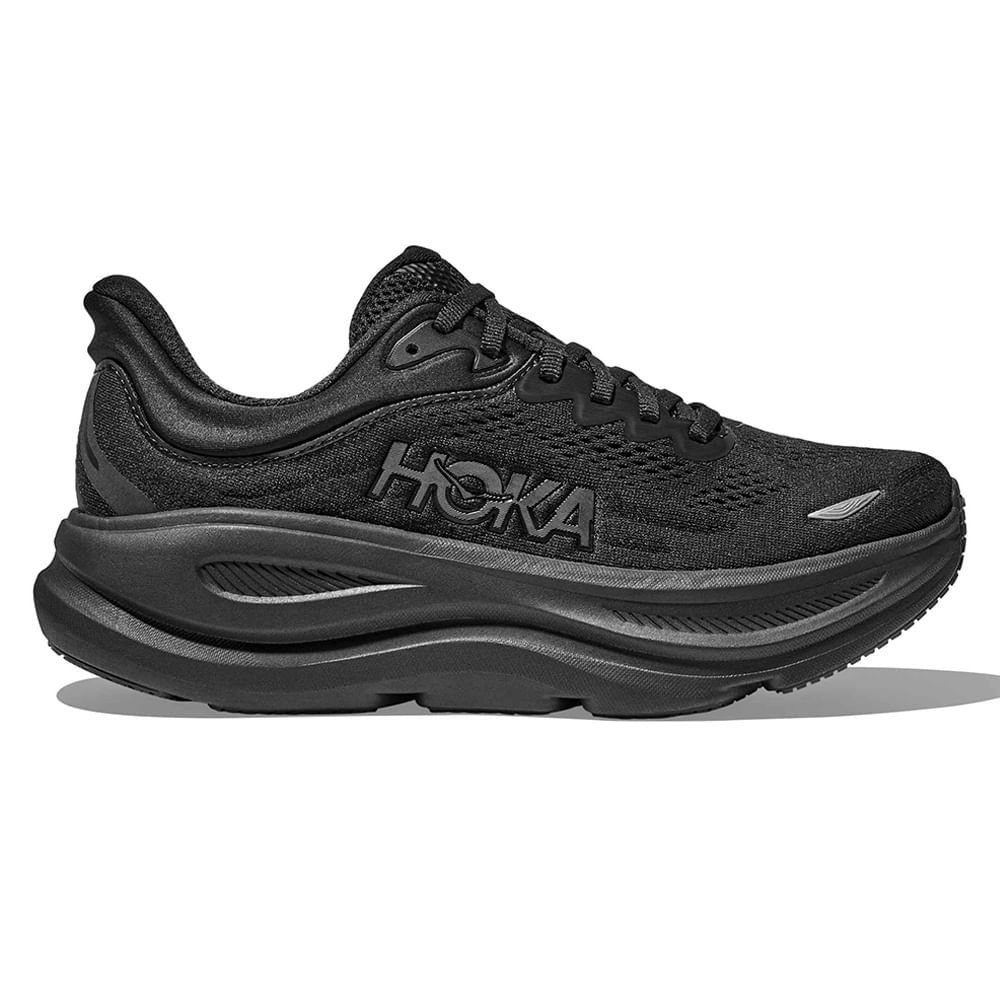 Zapato Hoka M Bondi 9 deportivo negro para hombre