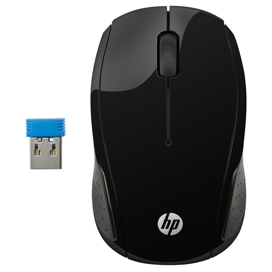 Mouse óptico inalámbrico HP 200