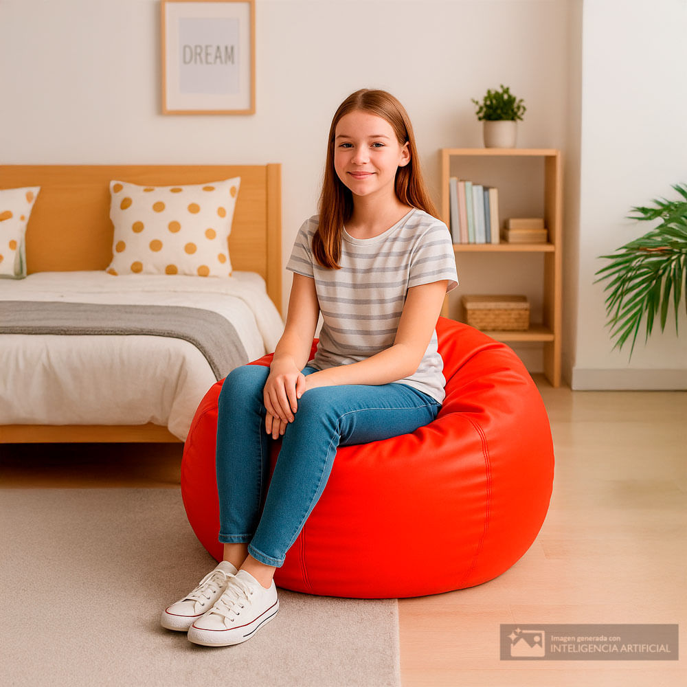 Puff tomate mediano (M)