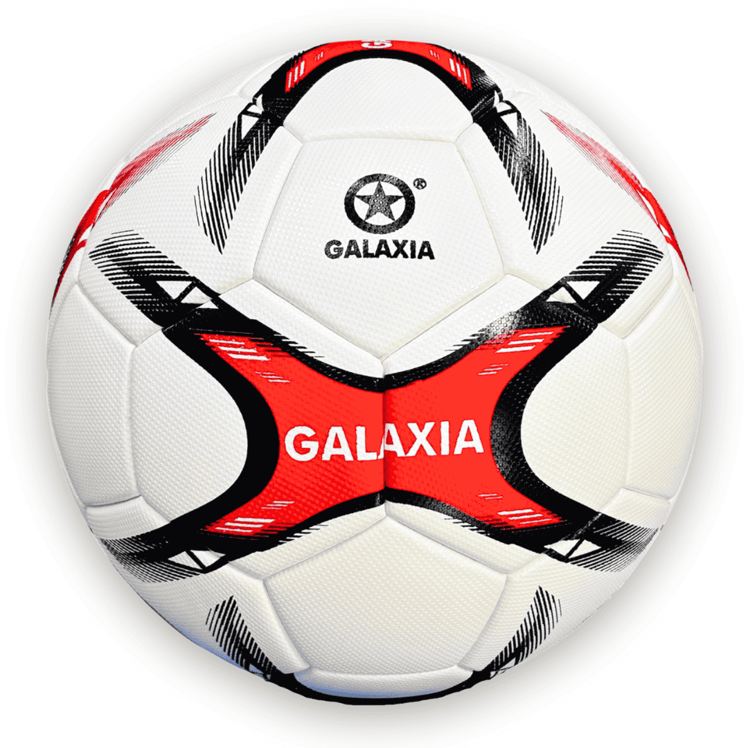 PELOTA HIBRIDA III 5 WHITE/RED/BLACK