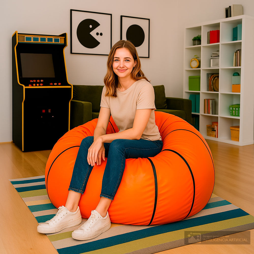 Puff pelota de basquetball gande (L)