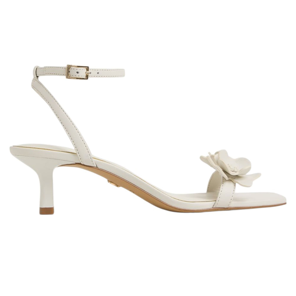 Sandalia de vestir Aldo color blanco para mujer