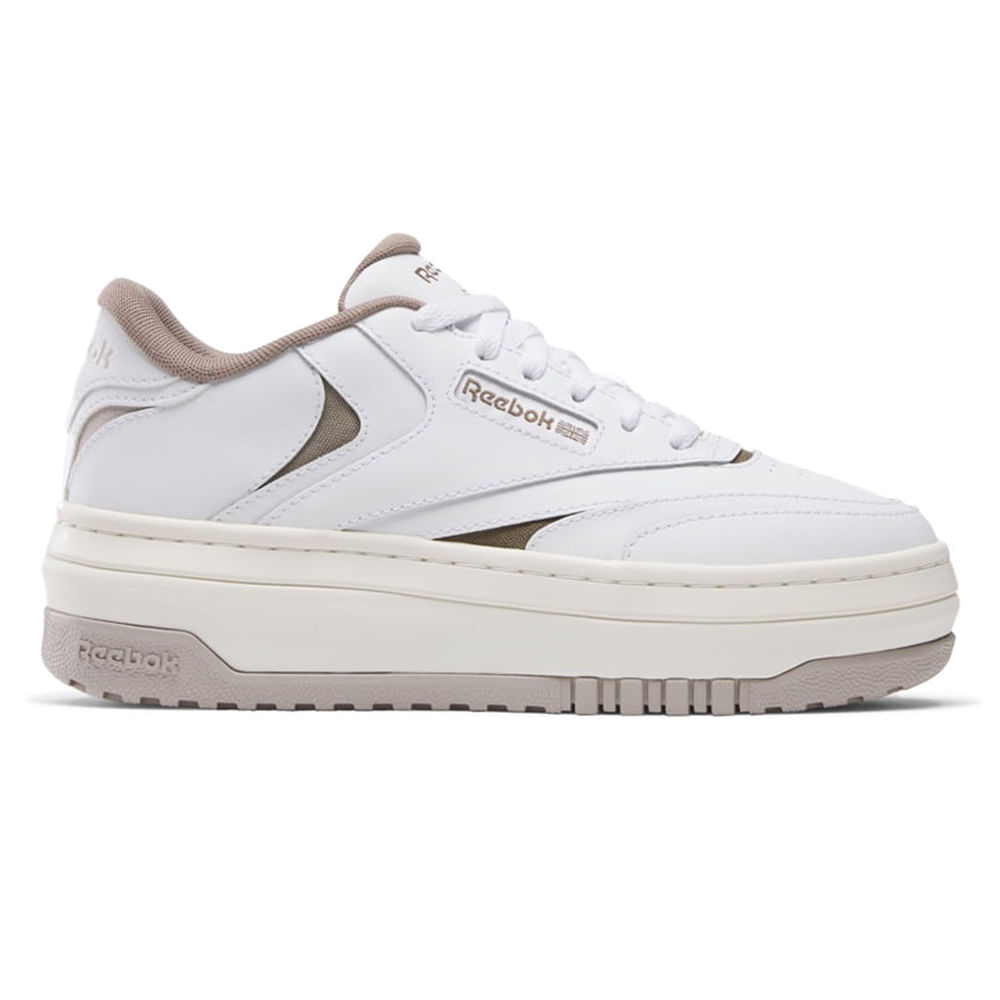 Zapato casual Reebok Club C Extra color blanco/gris para mujer